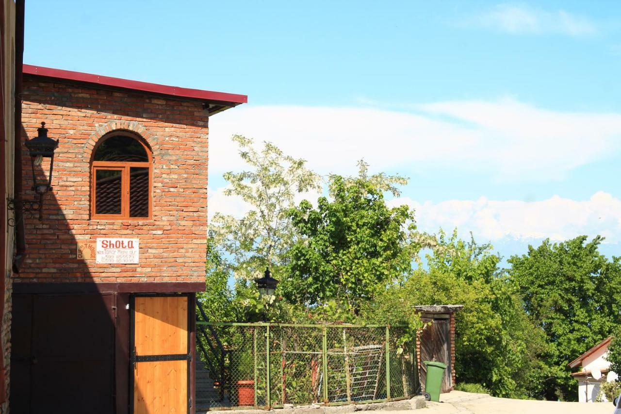 Guest House Shota Sighnaghi Esterno foto